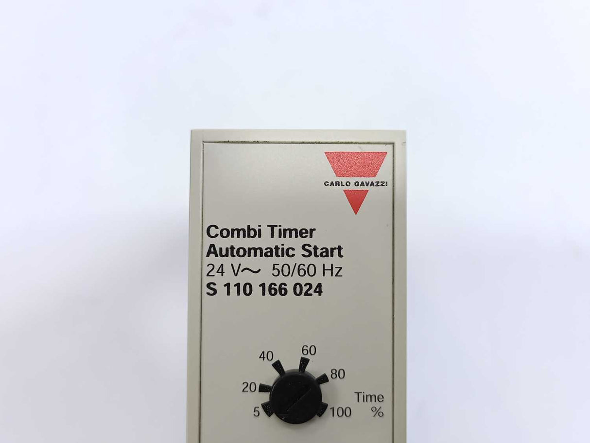 Carlo Gavazzi S 110 166 024 Combi Timer. Automatic Start. 24 VAC 50/60 Hz