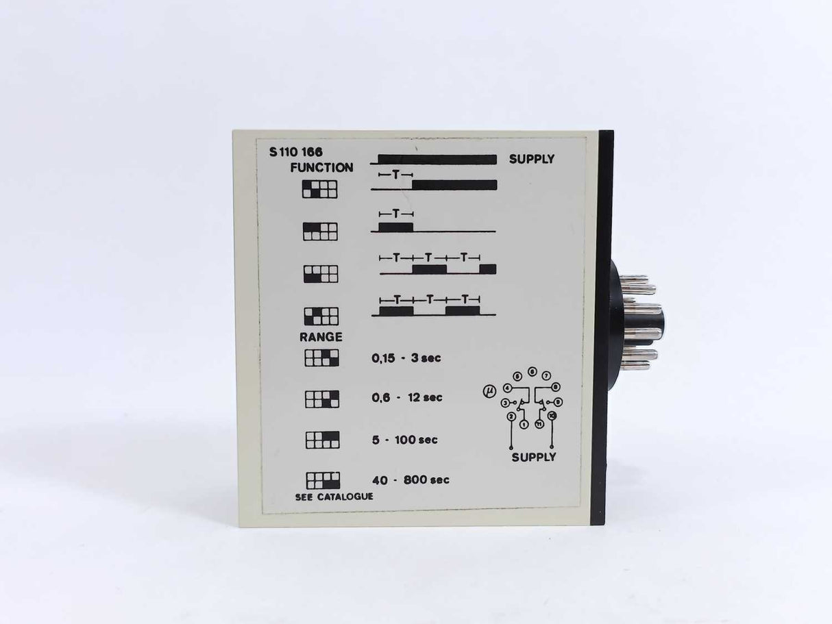 Carlo Gavazzi S 110 166 024 Combi Timer. Automatic Start. 24 VAC 50/60 Hz