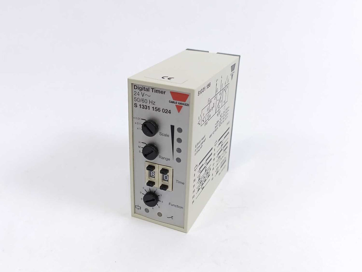 Carlo Gavazzi S 1331 156 024 Digital Timer 24V, 50/60Hz