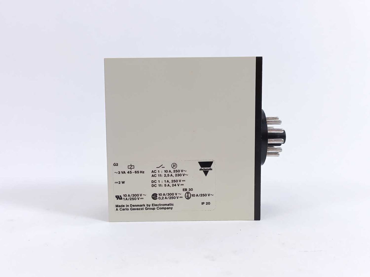 Electromatic SR 110 230 Machine Operator Safeguard 230 VAC