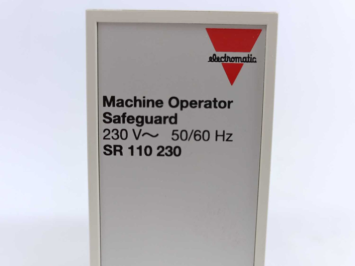 Electromatic SR 110 230 Machine Operator Safeguard 230 VAC