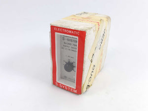 Electromatic SA205724 S-SYSTEM SUPPLY 24VDC DELAY ON OPERATE 3-60 sec