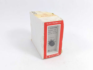 Electromatic SA205724 S-SYSTEM SUPPLY 24VDC DELAY ON OPERATE 3-60 sec