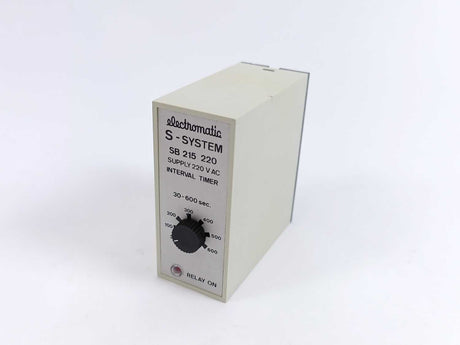 Electromatic SB 215 220 Interval Timer. 30-600 sec.