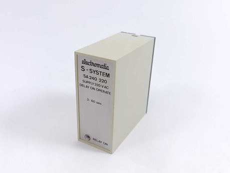 Electromatic SA 240 220 S-System Delay On Operate Timer 3 - 60 sec.