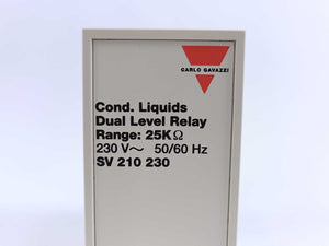 Carlo Gavazzi SV 210 230 Dual Level Relay 230V 50/60Hz