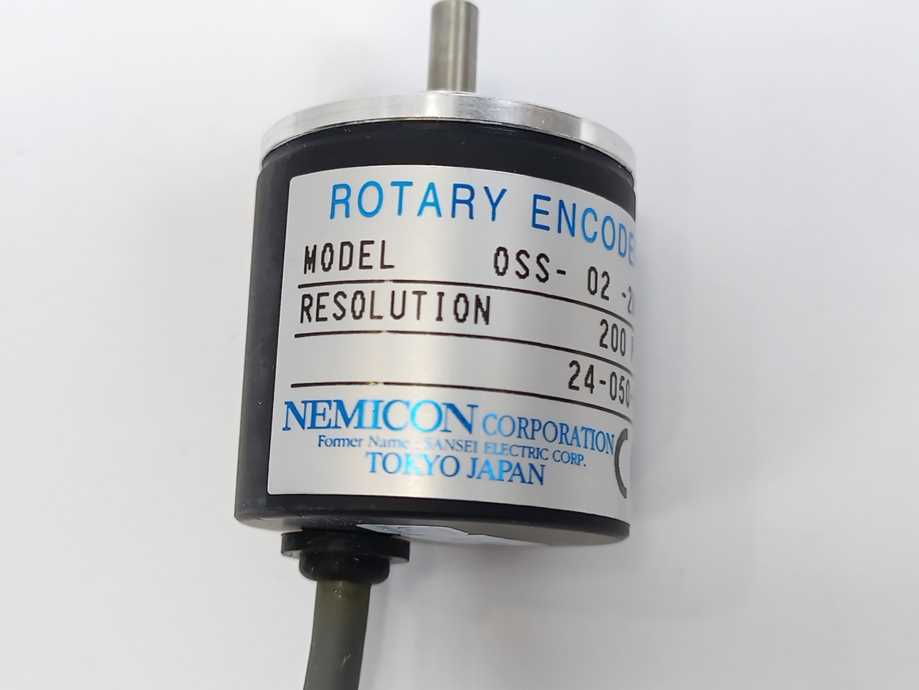 Nemicon Corporation 0SS-02-2HC 24-050-00 200 P/R Resolution Rotary Encoder