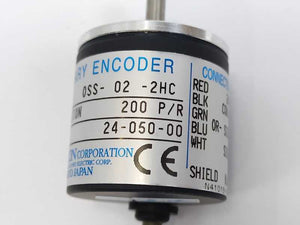 Nemicon Corporation 0SS-02-2HC 24-050-00 200 P/R Resolution Rotary Encoder