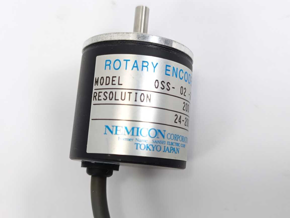 Nemicon Corporation 0SS-02-2HC 24-200-00 200 P/R Resolution Rotary Encoder