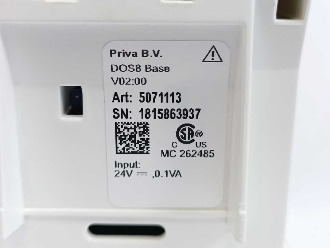 PRIVA 5071113 DOS8 Base