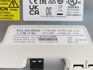 Control Techniques M751-014 00042A Digitax Servo AC Drive w/ 82500000018200