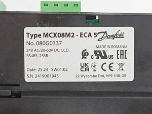 Danfoss 080G0337 MCX08M2 - ECA 5 Programmable Controller