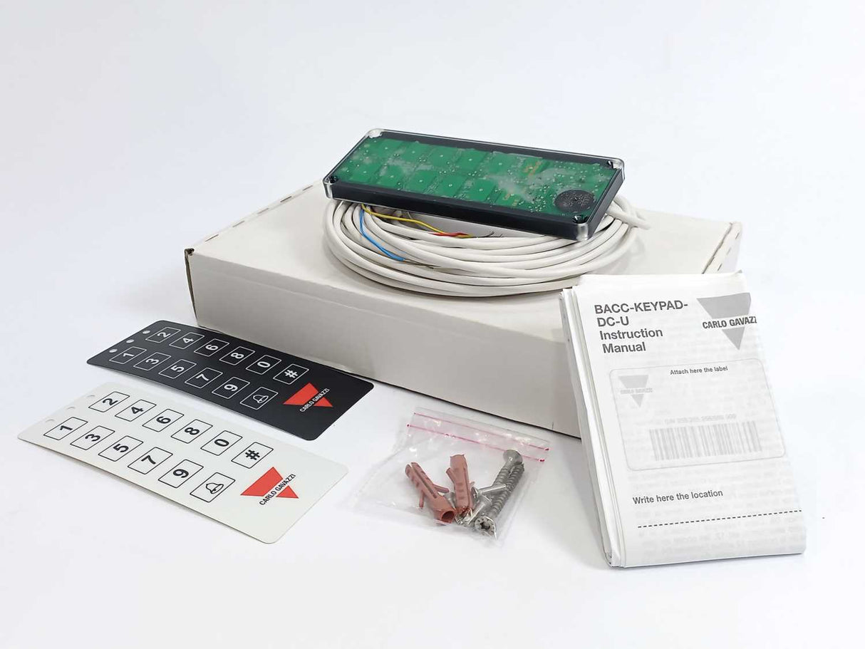 Carlo Gavazzi BACC-KEYPAD-DC-U  CODE-KEYPAD-12V Smart Dupline Keyboard
