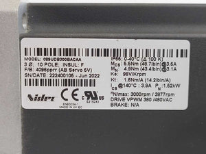 NIDEC 089UDB300BACAA Unimotor HD AC Servo Motor