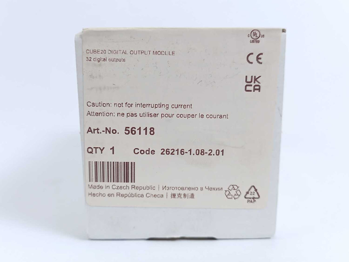 MURR Elektronik 56118 Digital Output Module Cube20 DO32