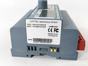 LOYTEC electronics LIOB-452 I/O Module 6 UI, 6 AO, 8 DO (8 x Relay 6 A)