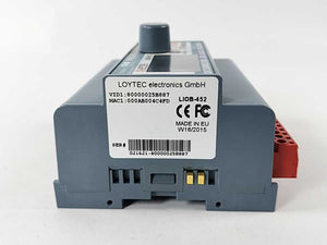 LOYTEC electronics LIOB-452 I/O Module 6 UI, 6 AO, 8 DO (8 x Relay 6 A)