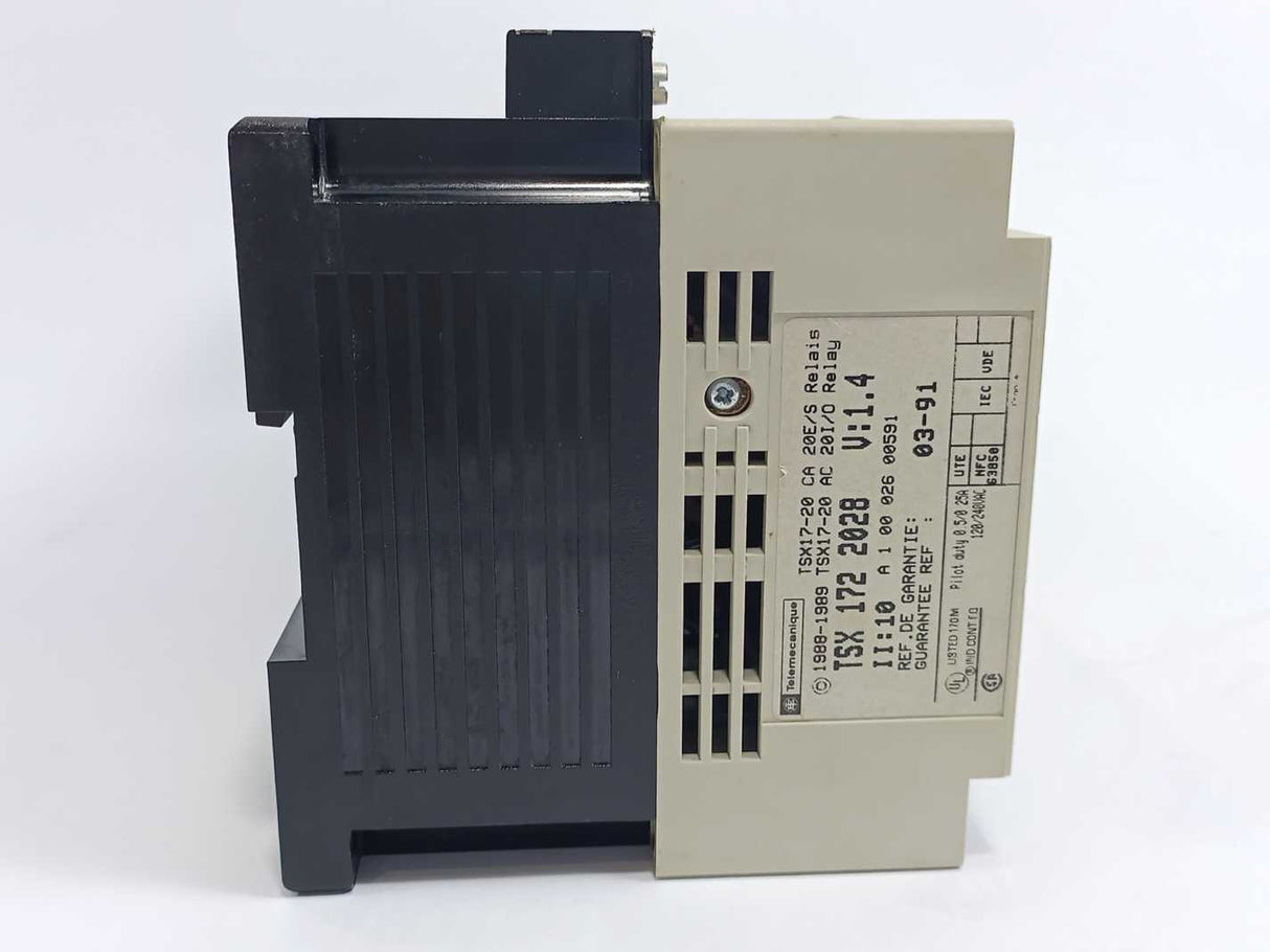 TELEMECANIQUE TSX 172 2028 CPU Progammable Controller Type TSX17