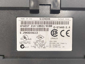 Siemens 6ES7214-1BD21-0XB0 SIMATIC S7-200