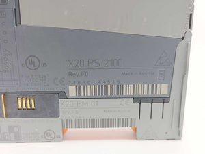 B&R X20 PS 2100 Power Supply Module w/ X20BM01 & X20TB12, Batch of 3 pcs.