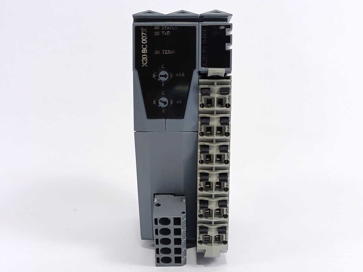 B&R X20BC0073 Bus Controller with X20BB80, X20PS9400