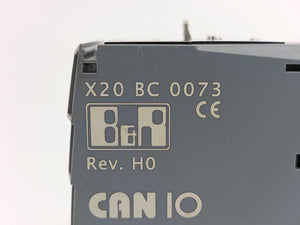B&R X20BC0073 Bus Controller with X20BB80, X20PS9400