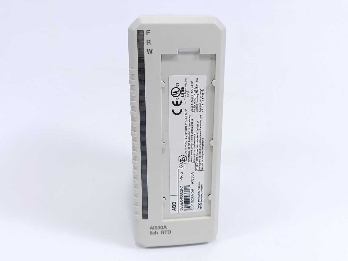 ABB 3BSE040662R1 AI830A Analog input RTD 8 ch