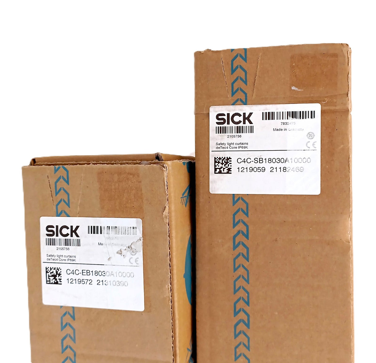 SICK 1219059 & 1219572 deTec4 Core IP69K Safety Light Curtain