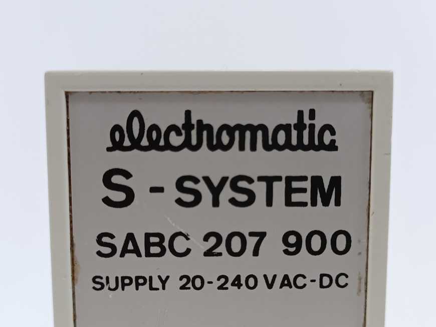 Electromatic SABC 207 900 S-System