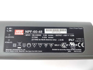 Mean Well NPF-60-48 Single output LED driver 48V 1.25A