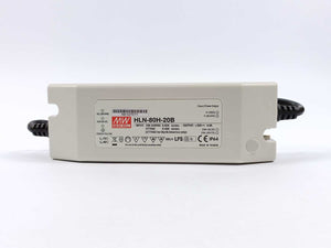 Mean Well HLN-80H-20B 20Vdc at 4A, Dimming with 1-10V PWM resistance