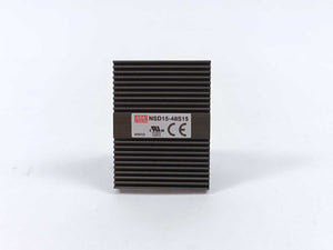 Mean Well NSD15-48S15 Input 18-72Vdc; Output 15Vdc at 1A