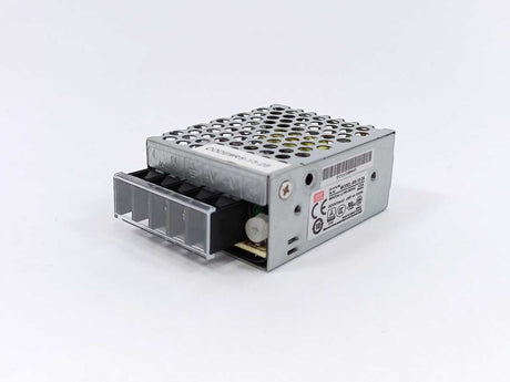 Mean Well RS-15-24 AC-DC Switching Power Supply, Output 24VDC at 0.7A