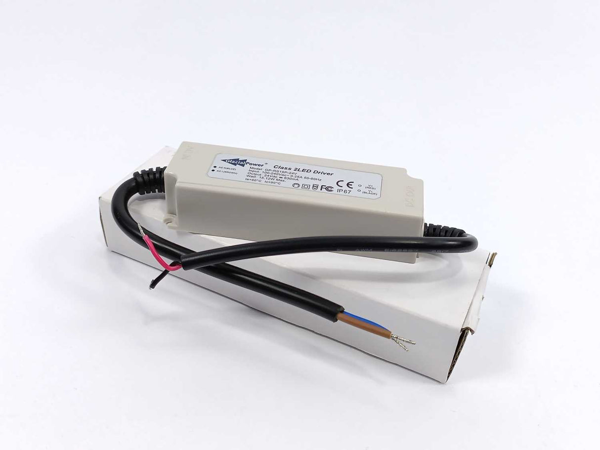 Glacial power GP-RS15P-24V Led Driver Power Supply 15,12W 100-240VAC