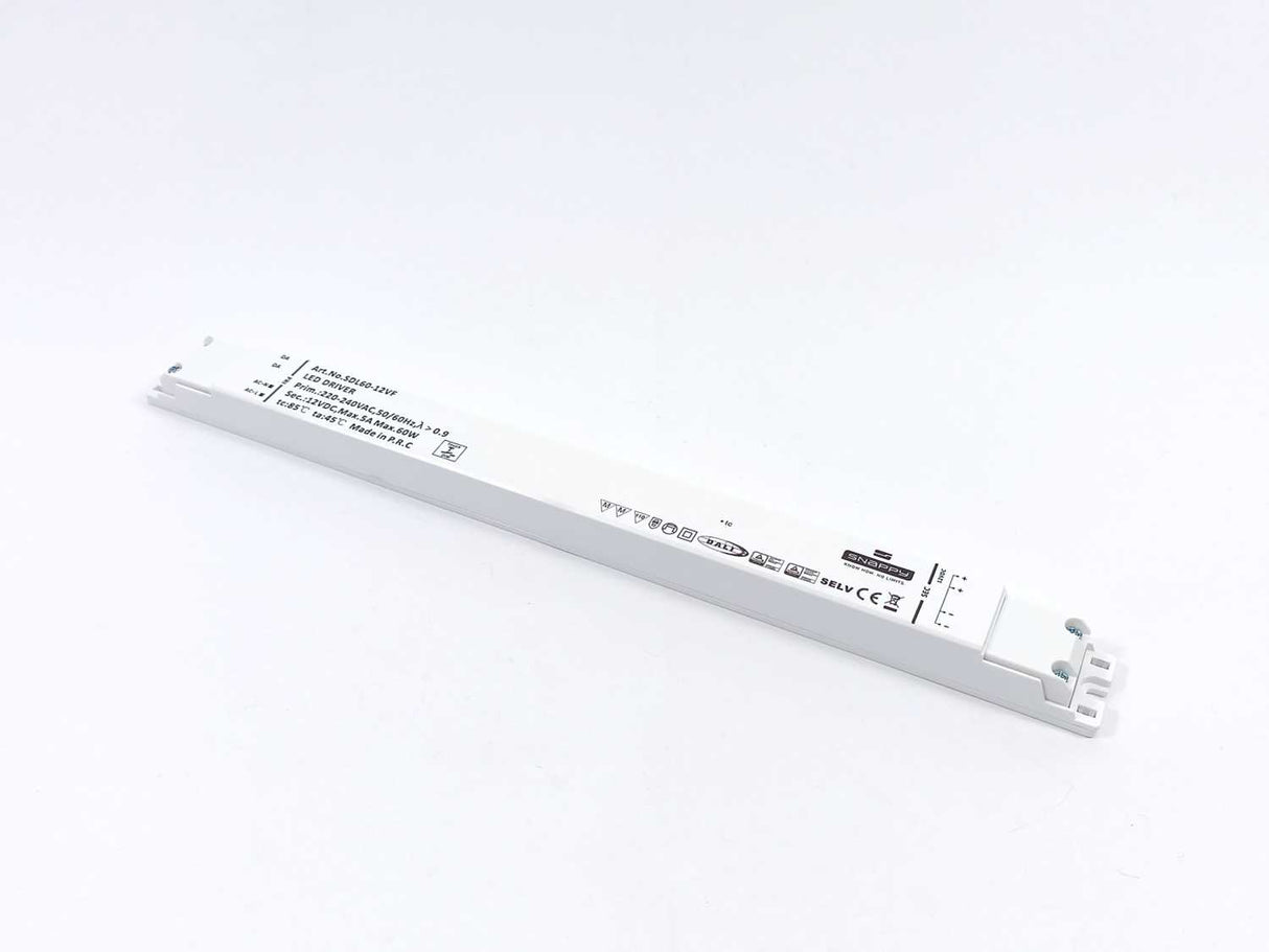 SNAPPY SDL60-12VF Single output LED Power Supply 60W