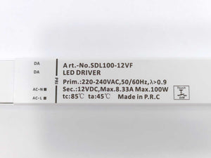 SNAPPY SDL100-12VF Single output LED Power Supply 100W
