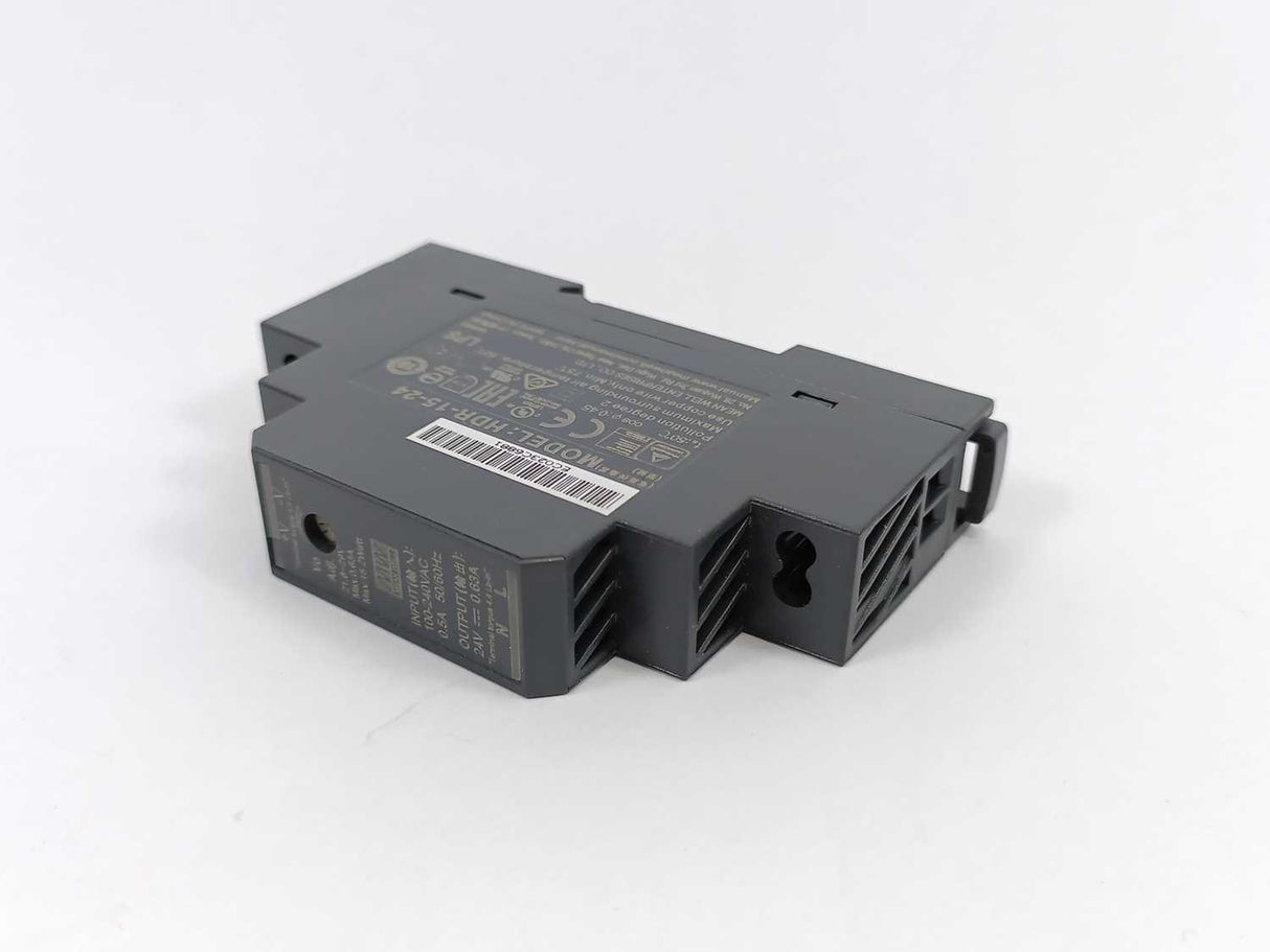 Mean Well HDR-15-24 DIN-RAIL Power Supply 15,2W 100-240VAC