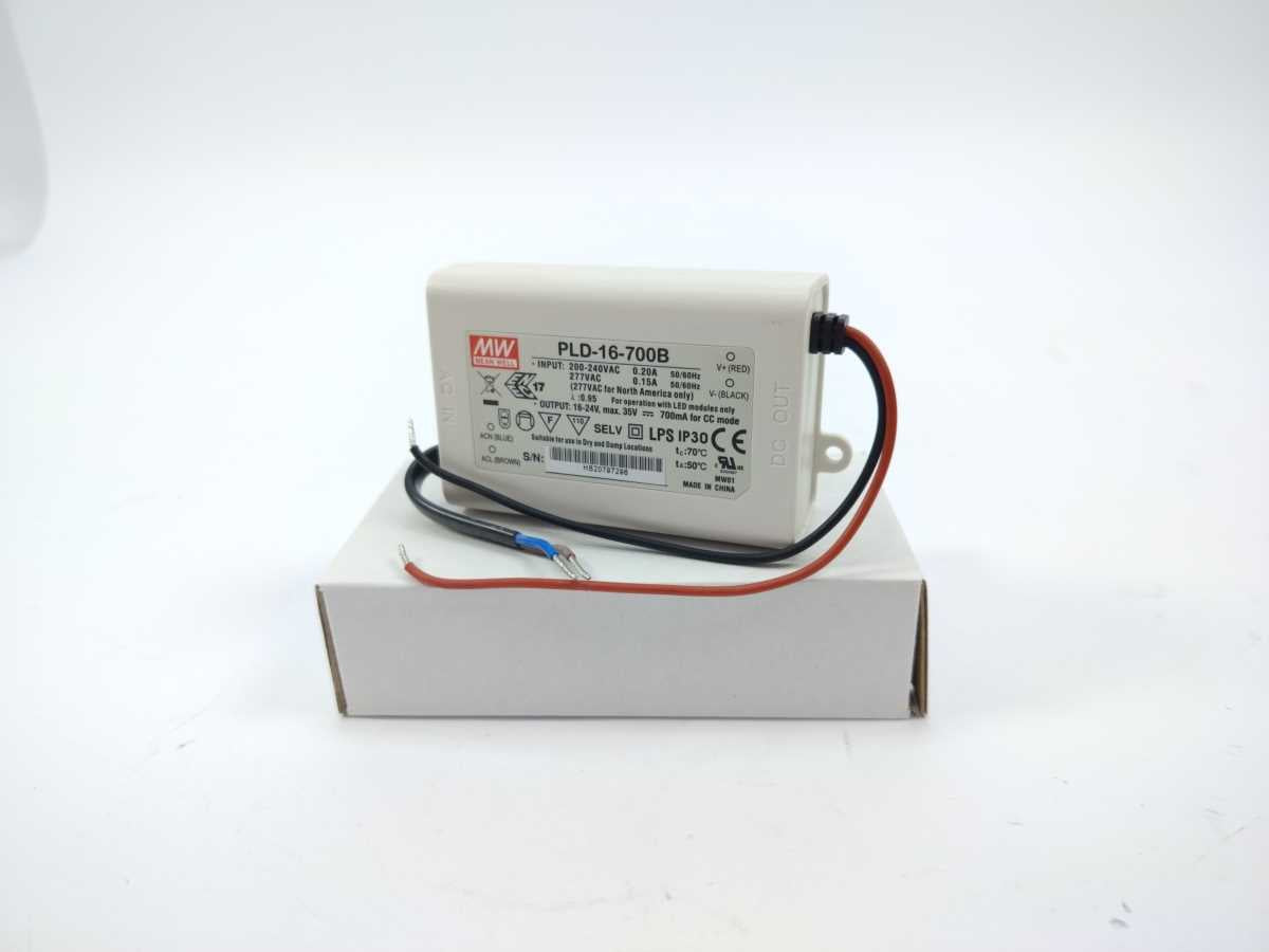 Mean Well PLD-16-700B LED Driver 16.8 W, 24 V, 700 mA