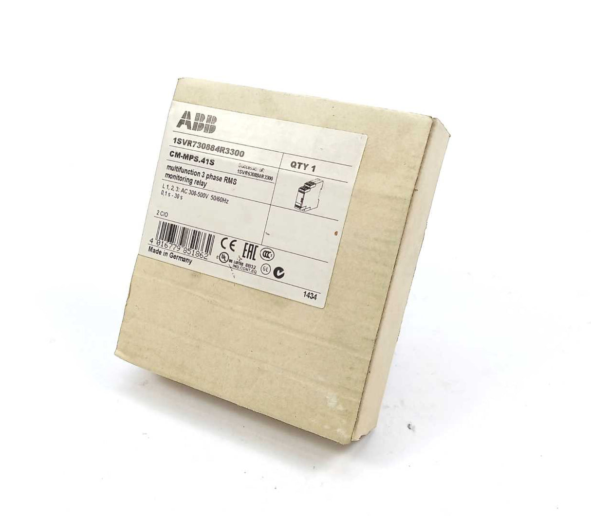 ABB 1SVR730884R3300 CM-MPS.41S, multifunctional relay