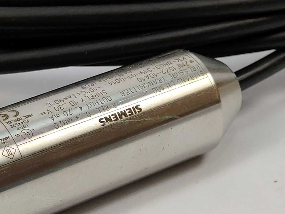 Siemens 7MF1572-1DA10 SITRANS LH100 Pressure Transmitters 0...4mH20
