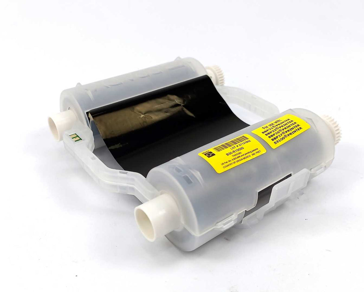 Brady B30-R10000 Black Printer Ribbon Cartridge