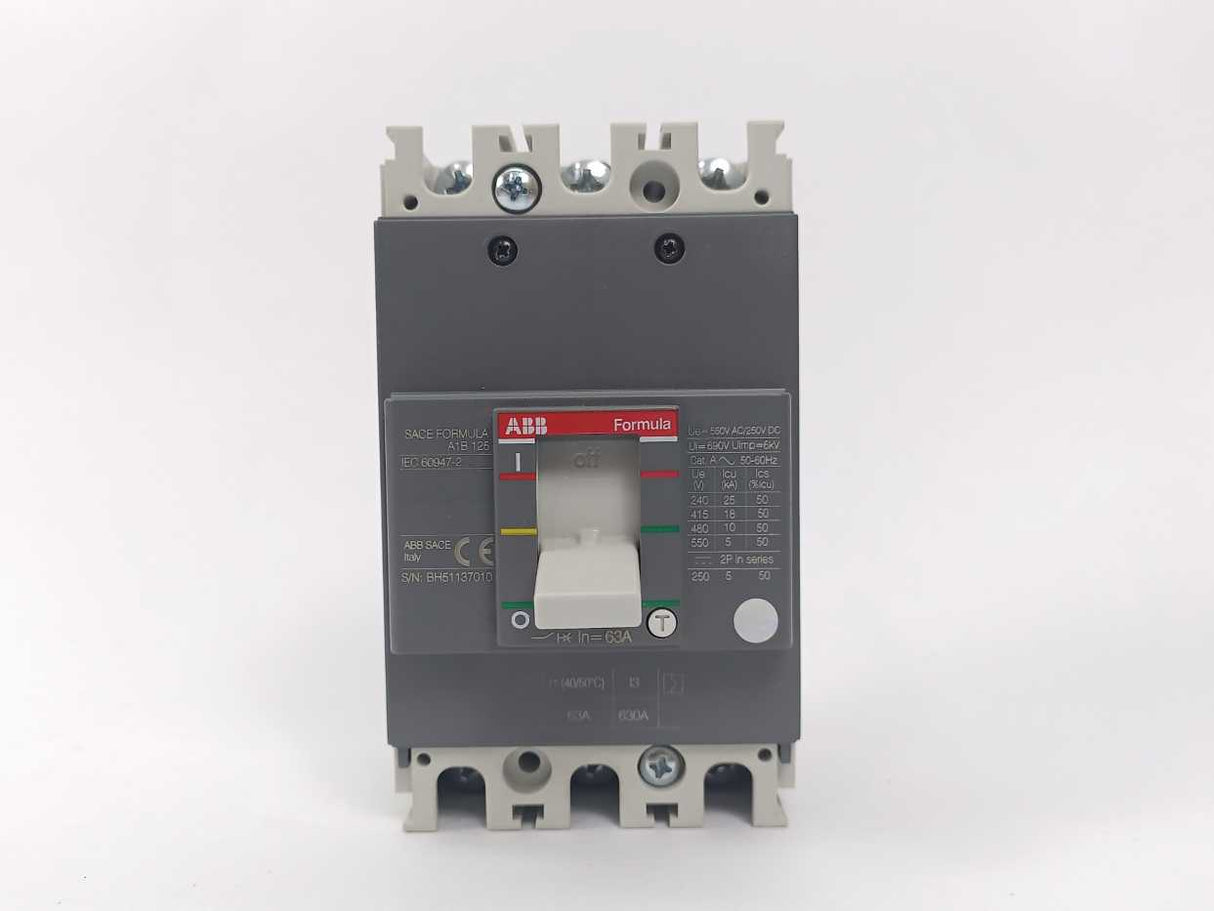 ABB 1SDA066707R1 A1B 125 TMF 100-1000 3p F F Circuit Breaker
