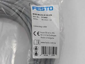 Festo NEBU-M12G5-K-10-LE4 Connecting Cable