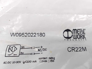 METAL WORK PNEUMATIC W0952022180 CR22M