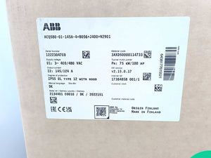 ABB 3AXD50000114733 Water Drive, ACQ580-01 ACQ580-01-145A-4+B056+J400+N2901