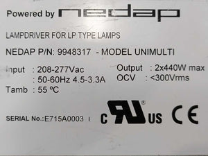 NEDAP 9948317 Lampdriver For LP Lamps Module Unimulti