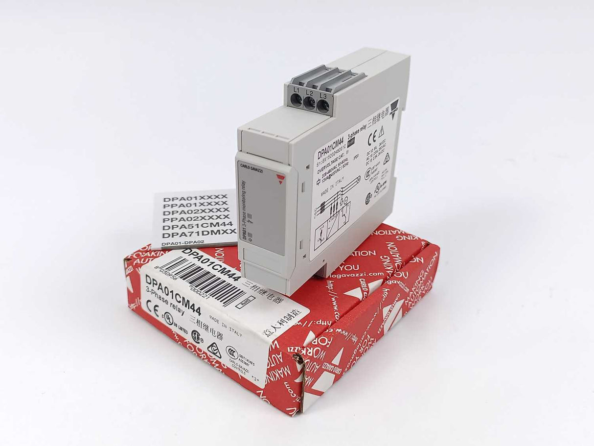 Carlo Gavazzi DPA01CM44 3-Phase Relay