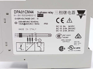 Carlo Gavazzi DPA01CM44 3-Phase Relay