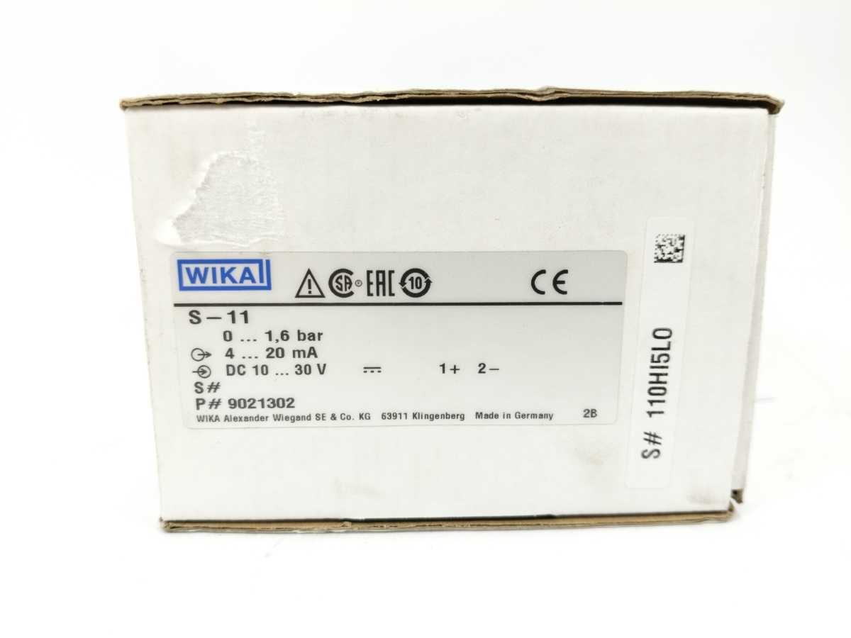 WIKA 9021302 S-11 Pressure Transmitter