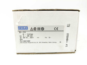 WIKA 9021302 S-11 Pressure Transmitter